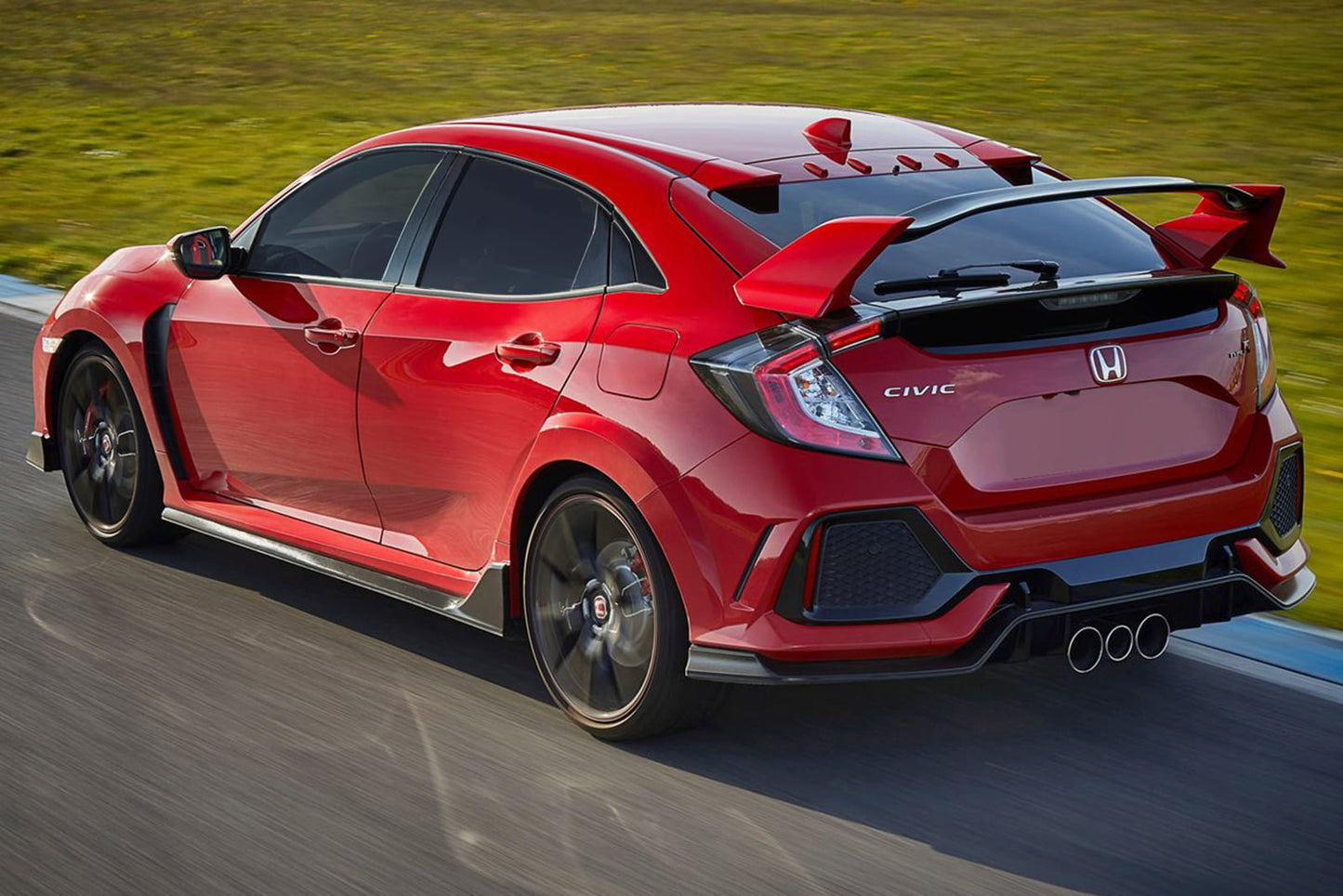 Eleron spate pentru Honda Civic X 2016-2021 Hatchback,Type-R.