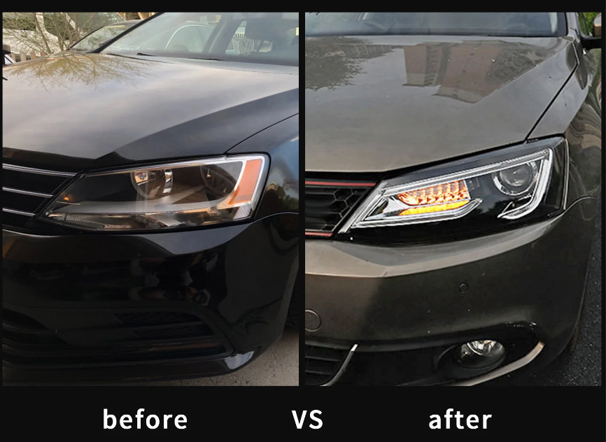 Faruri Full Led Volkswagen Jetta 2011-2018