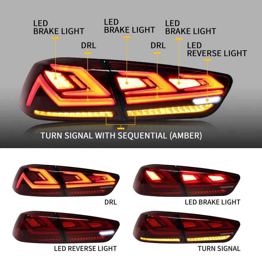 Stopuri Led Mitsubishi Lancer (Cu animatie)