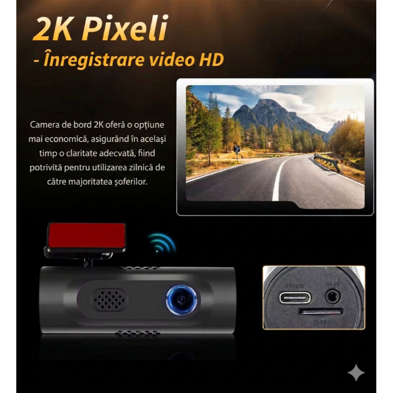 Camera de Bord Slim Ultra HD