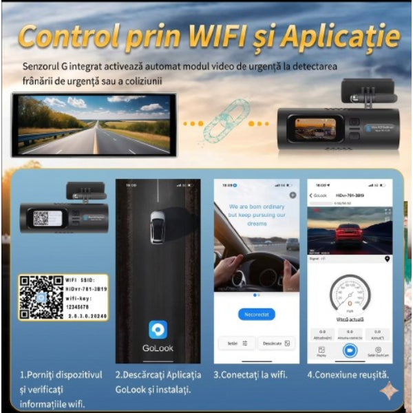 Camera de Bord Slim Ultra HD