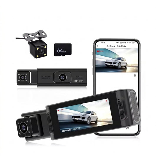 Camera de Bord Tripla HD