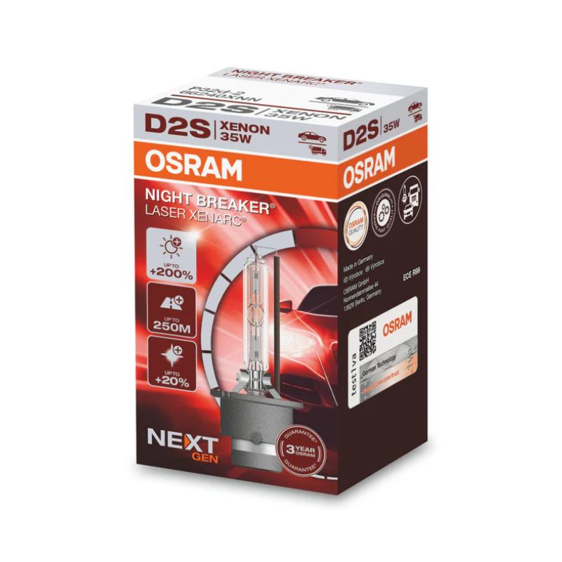 Bec Xenon Osram Night Breaker Laser 200% D2S