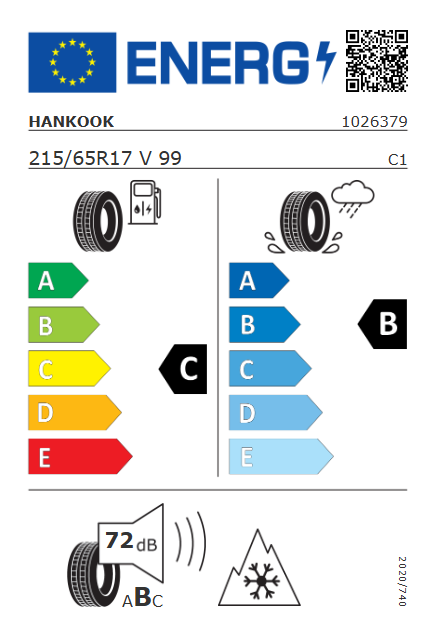 Anvelopa Hankook 215/65R17